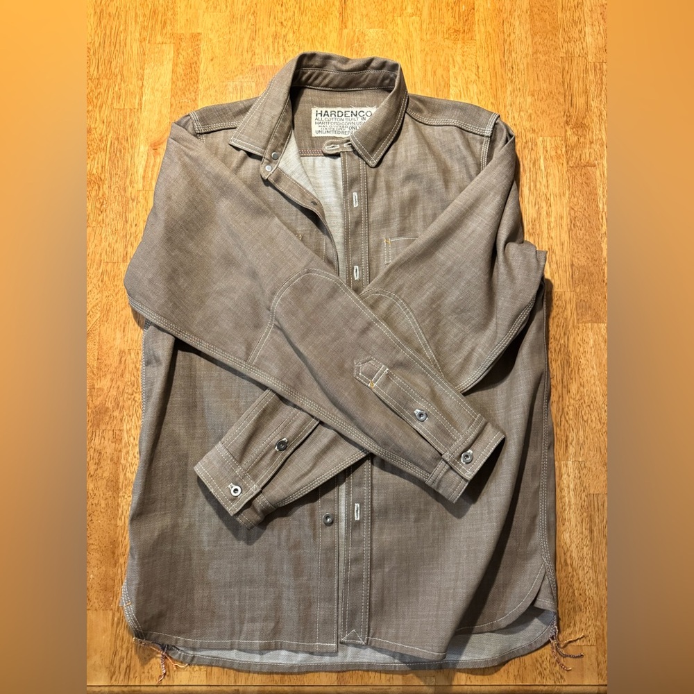 Hartford Denim Company HARDENCO Handmade Cotton Work Shirt 2018-2019 NWOT